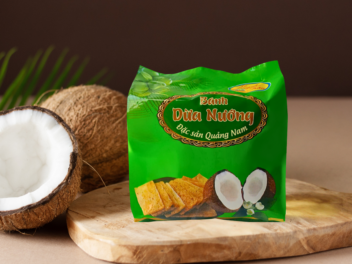 Bánh dừa nướng nguyên vị 150g